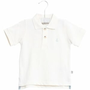 Wheat Poloshirt Anchor white