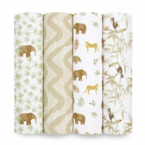 aden+anais™ Musslin Pucktuch 4er-Pack Tanzania 112 x 112