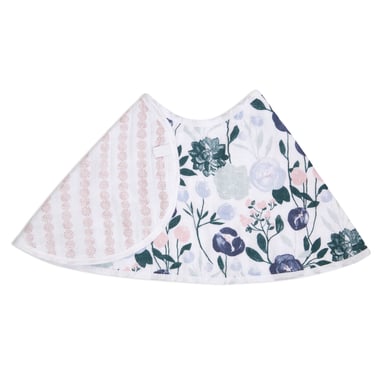 aden + anais™ essentials Baumwoll-Musselin-Baby-Lätzchen flowers bloom