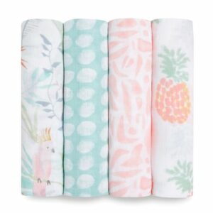 aden + anais™ essentials Pucktuch tropicalia 4er-Pack