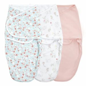 aden + anais™ essentials easy swaddle™ Wickel-Pucktuch 3er-Pack fairy tale flowers 0-3 Monate