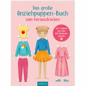 arsEdition Das große Anziehpuppen-Buch zum Herausdrücken