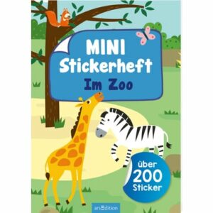 arsEdition MINI-Stickerheft Im Zoo