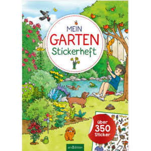 arsEdition Mein Garten-Stickerheft