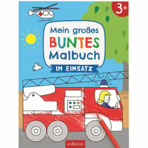 arsEdition Mein großes buntes Malbuch - Im Einsatz