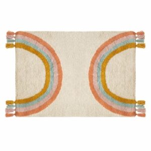 atmosphera Teppich Regenbogen 150 x 100 cm