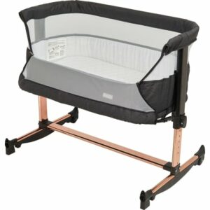 babyGO Beistellbett Vivaldi Black/Gold