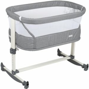 babyGO Beistellbett Vivaldi - grey