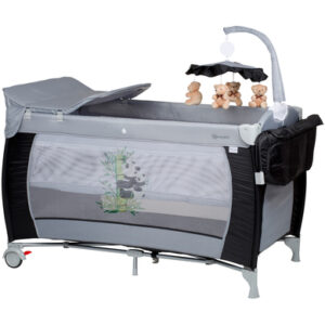 babyGO Reisebett Sleeper delux - black