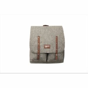 babyGO Wickelrucksack Carebag Pure Natural Grey