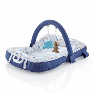 babyJem Babynest klappbar blau