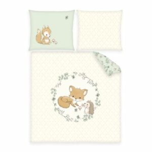 babybest® Bettwäsche Fuchs 80 x 80 cm