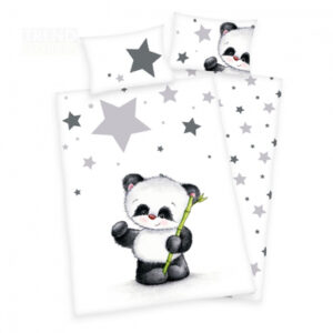 babybest® Bettwäsche Kleiner Panda 100 x 135 cm