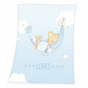 babybest® Soft-Peach-Decke Little Tiger