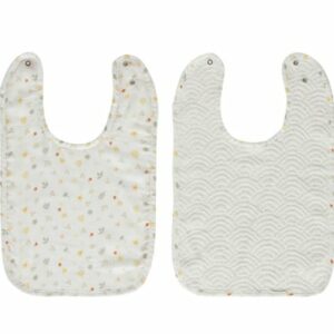 bébé jou® Lätzchen 2er-Pack Bohemien Garden