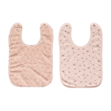 bébé jou® Lätzchen 2er Pack Fabulous Wish Pink