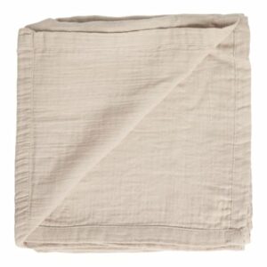 bébé jou® Mulltuch Pure Cotton Sand 110 x 110 cm