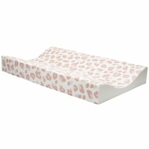 bébé jou® Wickelauflagen Leopard Pink 72x44 cm