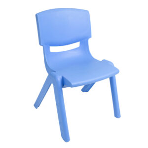 bieco Kinderstuhl blau aus Kunststoff