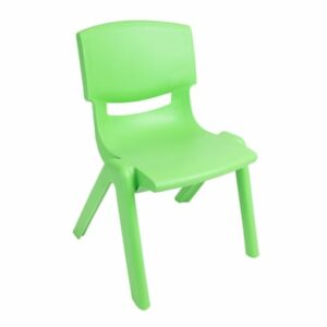 bieco Kinderstuhl grün aus Kunststoff