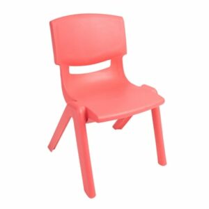 bieco Kinderstuhl rot aus Kunststoff