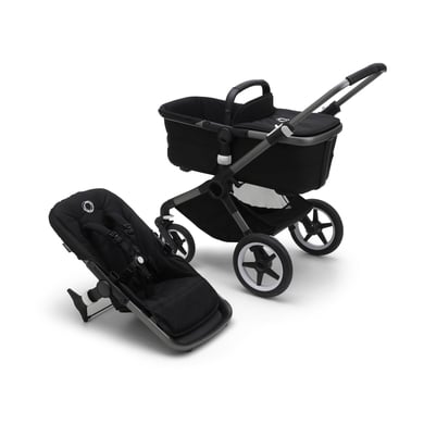 bugaboo Kinderwagen Basis Fox 3 Graphite/Midnight Black