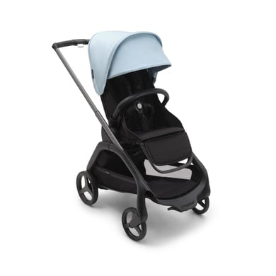 bugaboo Kinderwagen Dragonfly Complete Graphite Midnight Black Skyline Blue