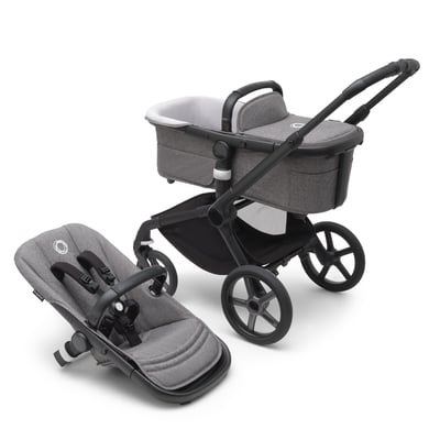 bugaboo Kinderwagen Fox 5 Basis Black/Grey Melange