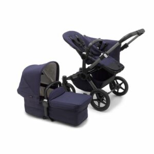 bugaboo Kombikinderwagen Donkey 5 Classic Mono Complete Graphite/Dark Navy