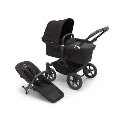 bugaboo Kombikinderwagen Donkey 5 Mono Complete Black/Midnight Black