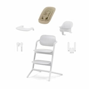 cybex GOLD Hochstuhl Lemo 4 in 1 Set All White