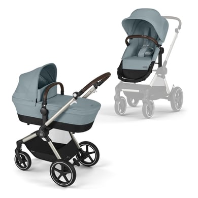 cybex GOLD Kinderwagen EOS Lux Sky Blue