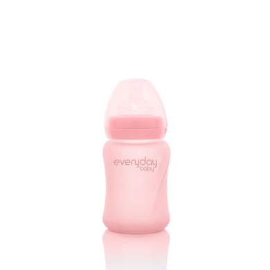 everyday® baby Babyglasflasche Healthy+ 150 ml rose pink