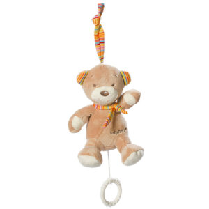 fehn® Mini-Spieluhr Teddy - Rainbow