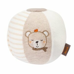 fehn® Stoffball Esel & Teddy NATUR