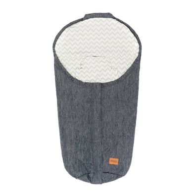 fillikid Sommerfußsack Light Small Gruppe 0 Grau Melange