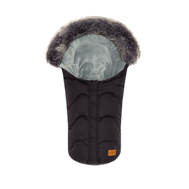 fillikid Winterfußsack Lhotse für Babyschale Schwarz