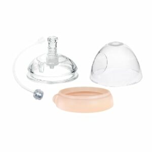 haakaa® Trinkflaschenaufsatz mit Strohhalm Set peach