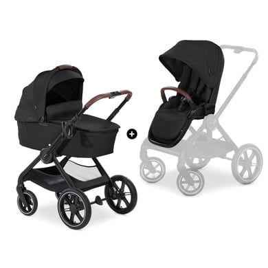 hauck Kinderwagen Walk N Care Air Set Black