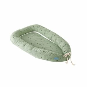 hibboux® Matratze Coccoon Baby Bed - Camper Green Multicolor