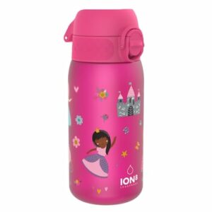 ion8 Kindertrinkflasche auslaufsicher 350 m Prinzessinnen / pink