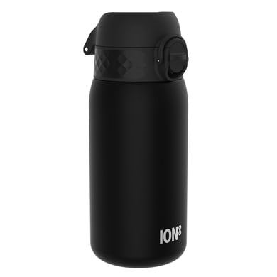 ion8 Kindertrinkflasche auslaufsicher 350 ml schwarz