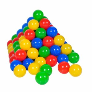 knorr toys® Bälle Set ca. Ø6 cm - 100 balls/colorful grün