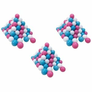 knorr toys® Bälle Set ca. Ø6 cm - 300 balls rose/creme/lightblue rosa