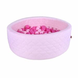 knorr toys® Bällebad soft Cosy heart rose mit 300 Bällen