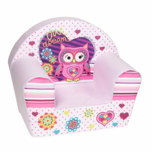 knorr toys® Kindersessel Owl rosa
