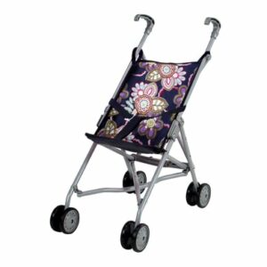 knorr toys® Puppenbuggy Sim - blue flowers