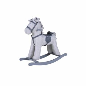 knorr toys® Schaukelpferd Grey horse grau