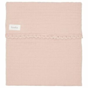 koeka Babydecke Lace Elba rosa