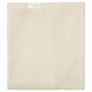 koeka Babydecke Nuts Weiß